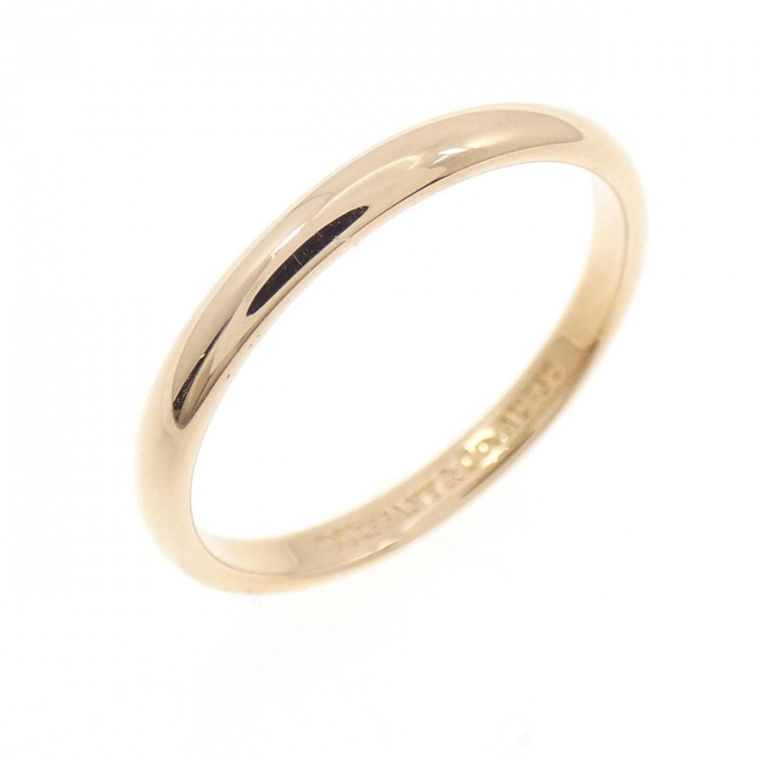 Tiffany Classic Band Ring: --- Catalog ---Category: SizeJP Size: 8.5US Size: 4.5Category: DesignType: Band ringColor: Pink goldGender: WomenMaterial: Pink gold (18K)Category: GeneralBrand: Tiffany--- Item List ---Section: