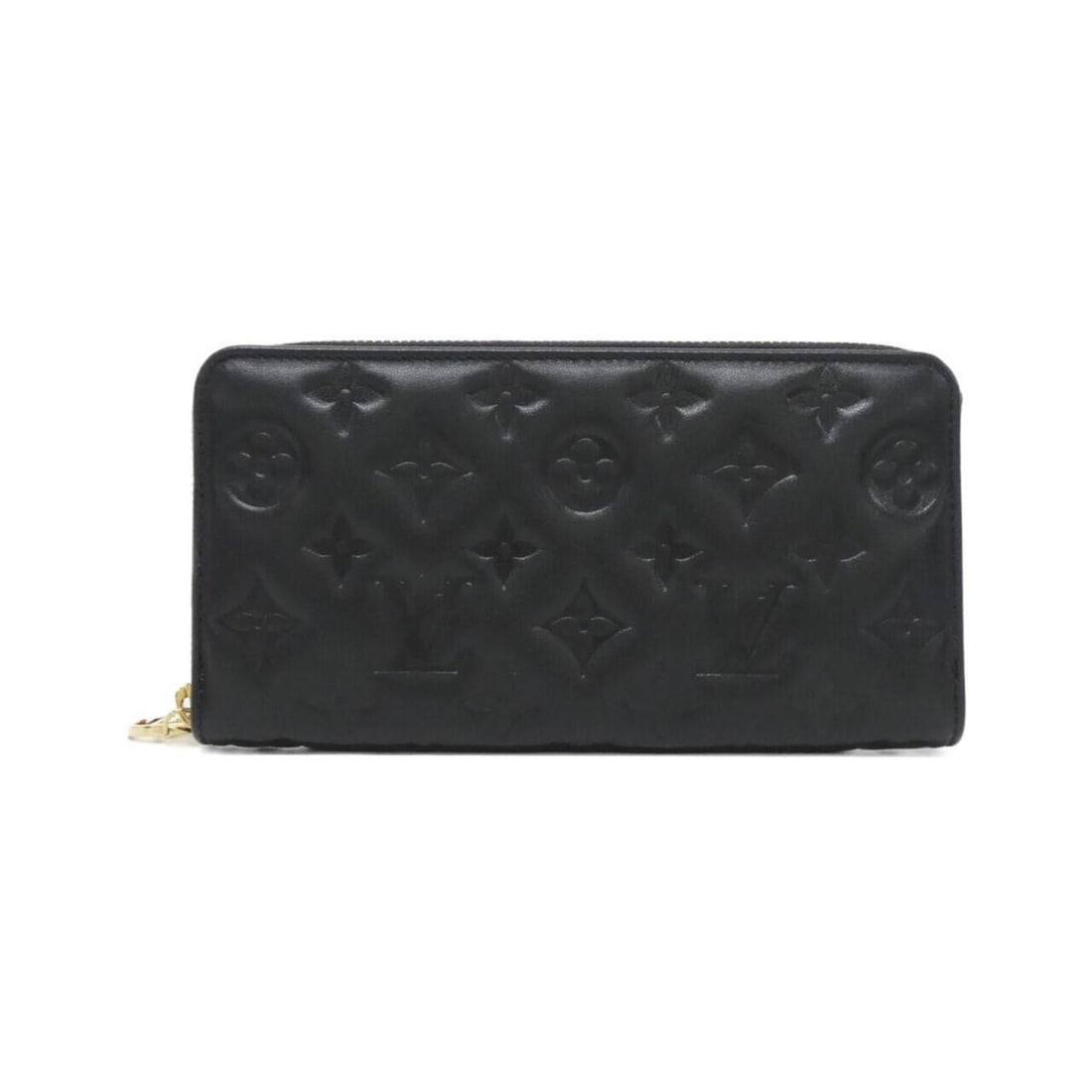 Louis Vuitton Coussin Zippy Wallet M81510: --- Catalog ---Category: SizeSize (HxWxD): 11cm x 20cm x 3cm / 4.33'' x 7.87'' x 1.18''Category: DesignType: Long wallet (bi-fold)Color: BlackGender: Women,MenMaterial: Leather Leather/Fur Type: