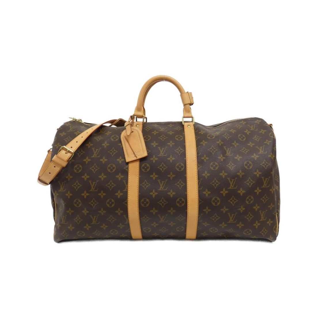 Louis Vuitton Monogram Keepall Bandoulière 55cm M41414 Boston Bag: --- Catalog ---Category: SizeSize (HxWxD): 31cm x 55cm x 24cm / 12.2'' x 21.65'' x 9.44''Category: DesignType: Boston bagColor: BrownGender: WomenMaterial: Coated canvas Category: GeneralMPN: