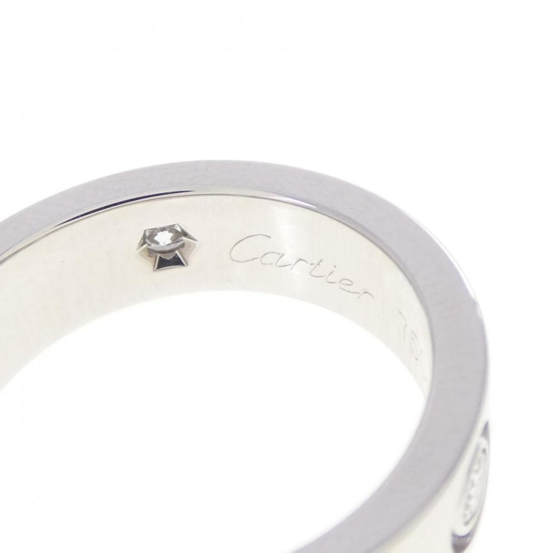 Cartier Love Half-Diamond Ring - 3