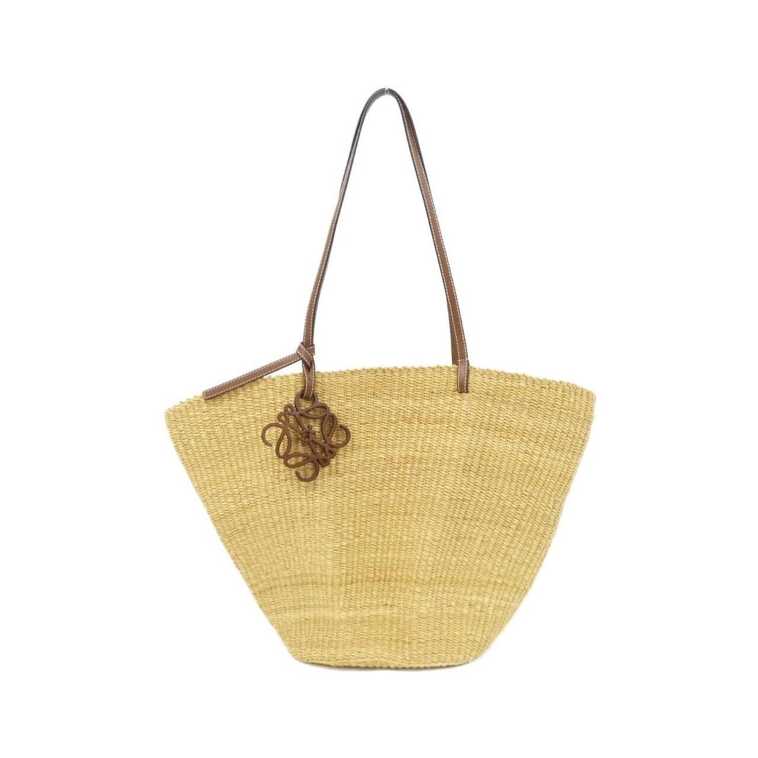 Loewe Shell Basket Handbag A223095X01: --- Catalog ---Category: SizeSize (HxWxD): 31cm x 48cm x 14cm / 12.2'' x 18.89'' x 5.51''Category: DesignType: Basket, HandbagColor: BeigeGender: WomenMaterial: Leather Leather/Fur Type:
