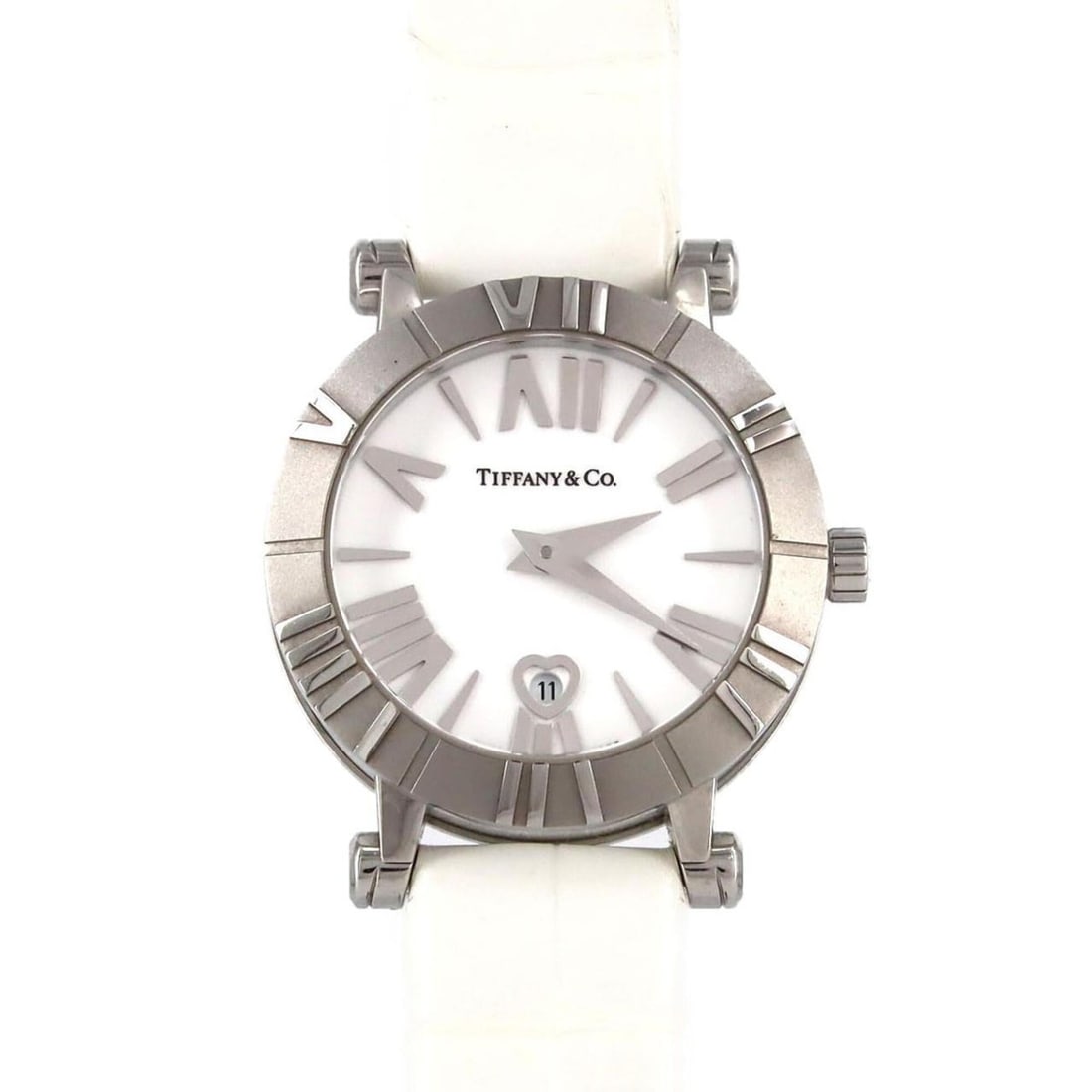 Tiffany & Co. Atlas Z1300.11.11A20A71A Stainless Steel x Ceramic Quartz Watch (1 of 10)