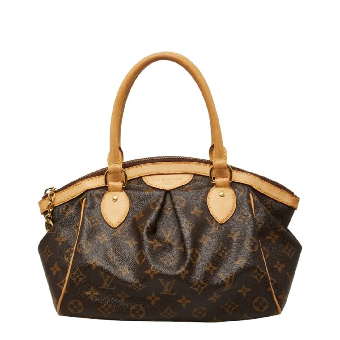 Louis Vuitton Monogram Tivoli PM Handbag M40143 Brown Leather Women's LOUIS VUITTON: --- Catalog ---Category: SizeSize (HxWxD): 21cm x 36.5cm x 14cm / 8.26'' x 14.37'' x 5.51''Category: DesignType: HandbagColor: BrownGender: WomenMaterial: PVC , Leather Category: GeneralMPN: M40143Bra