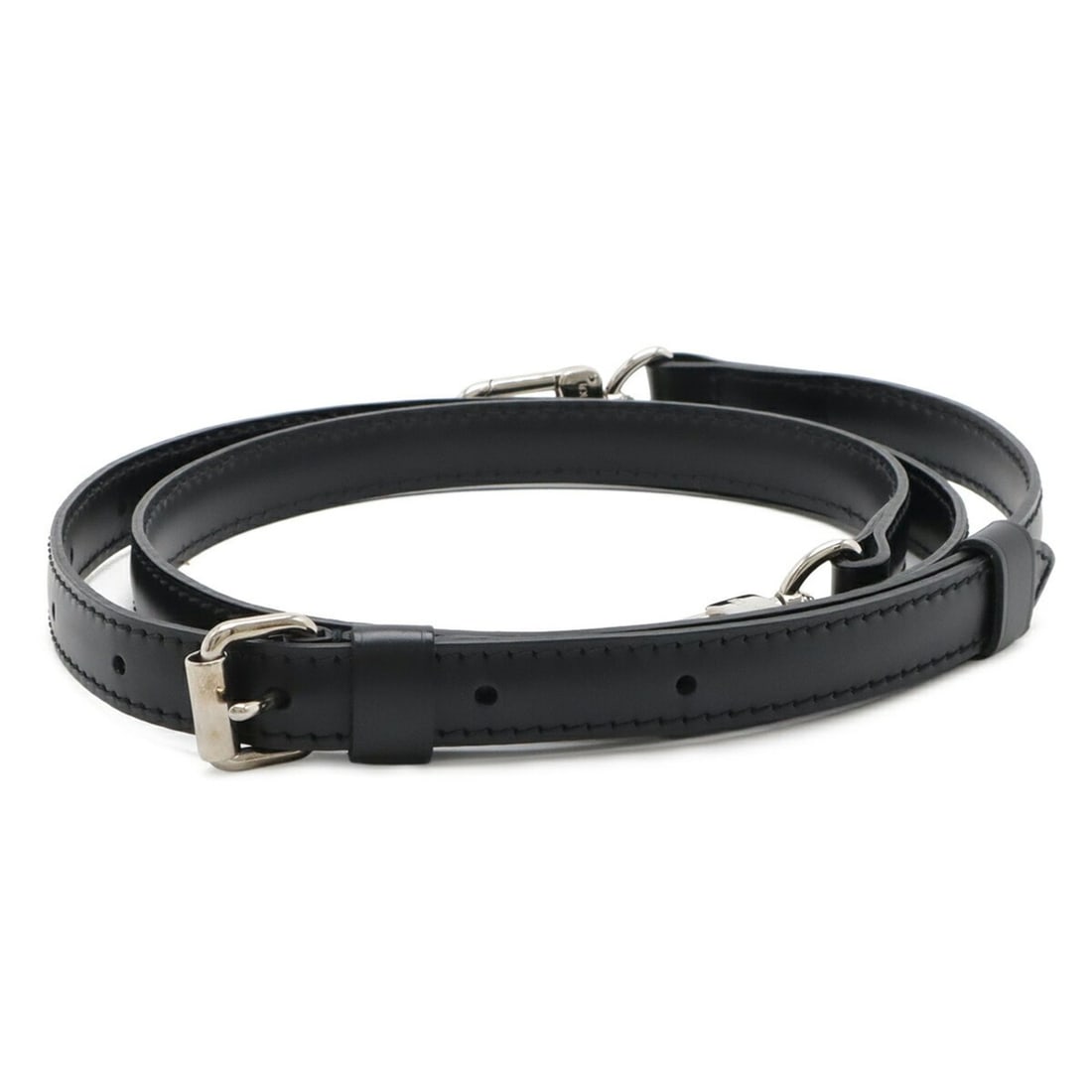 LOUIS VUITTON Epi Leather Shoulder Strap, Adjustable, Strap Only, Black: --- Catalog ---Category: SizeHandle/Strap Length: 124cm / 48.81''Category: DesignType: StrapColor: BlackGender: Men,WomenMaterial: LeatherCategory: GeneralBrand: Louis Vuitton--- Item List ---Section: