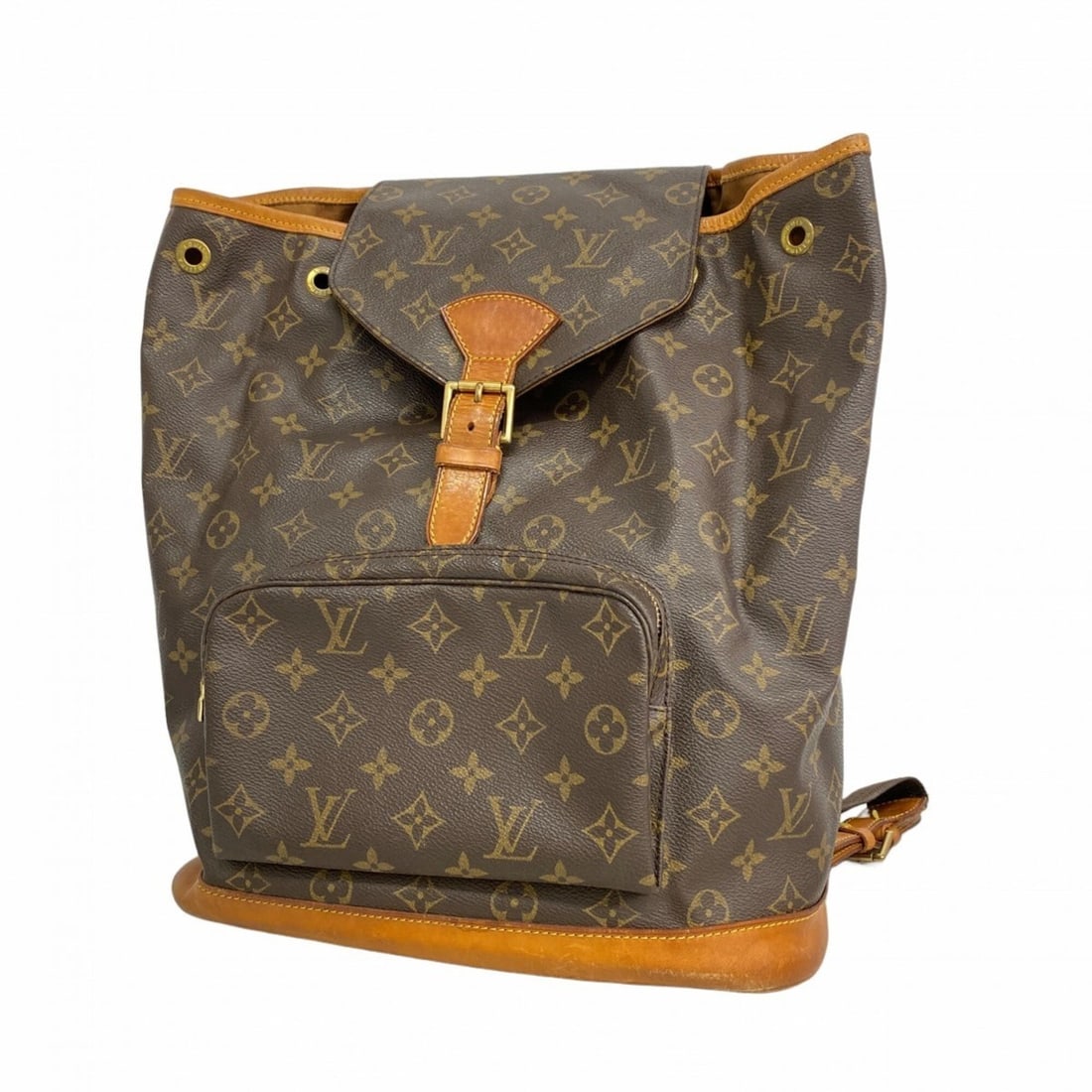 Louis Vuitton Monogram Montsouris GM Backpack M51135 Brown (Men's/Women's): --- Catalog ---Category: SizeSize (HxWxD): 40cm x 31cm x 13cm / 15.74'' x 12.2'' x 5.11''Category: DesignType: BackpackColor: BrownGender: Men,WomenCategory: GeneralMPN: M51135Brand: Louis Vuitton--- 