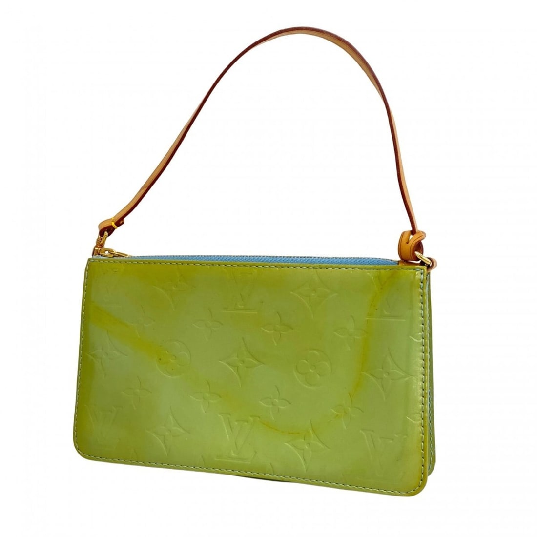Louis Vuitton Vernis Lexington Bag/Pouch M91011 Baby Blue (Women's): --- Catalog ---Category: SizeSize (HxWxD): 11.5cm x 20cm x 4cm / 4.52'' x 7.87'' x 1.57''Category: DesignType: PouchColor: Baby blueGender: WomenCategory: GeneralMPN: M91011Brand: Louis Vuitton--- Ite