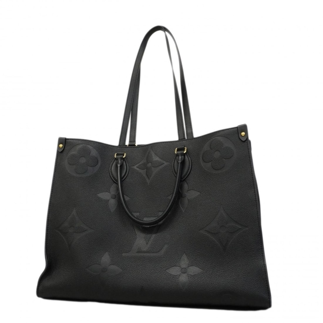 Louis Vuitton Monogram Empreinte OnTheGo GM Tote Bag M44925 Noir (Black) 2-way bag for men and women: --- Catalog ---Category: SizeSize (HxWxD): 32cm x 41cm x 17.5cm / 12.59'' x 16.14'' x 6.88''Category: DesignType: Tote bagColor: NoirGender: Men,WomenCategory: GeneralMPN: M44925Brand: Louis Vuitton--