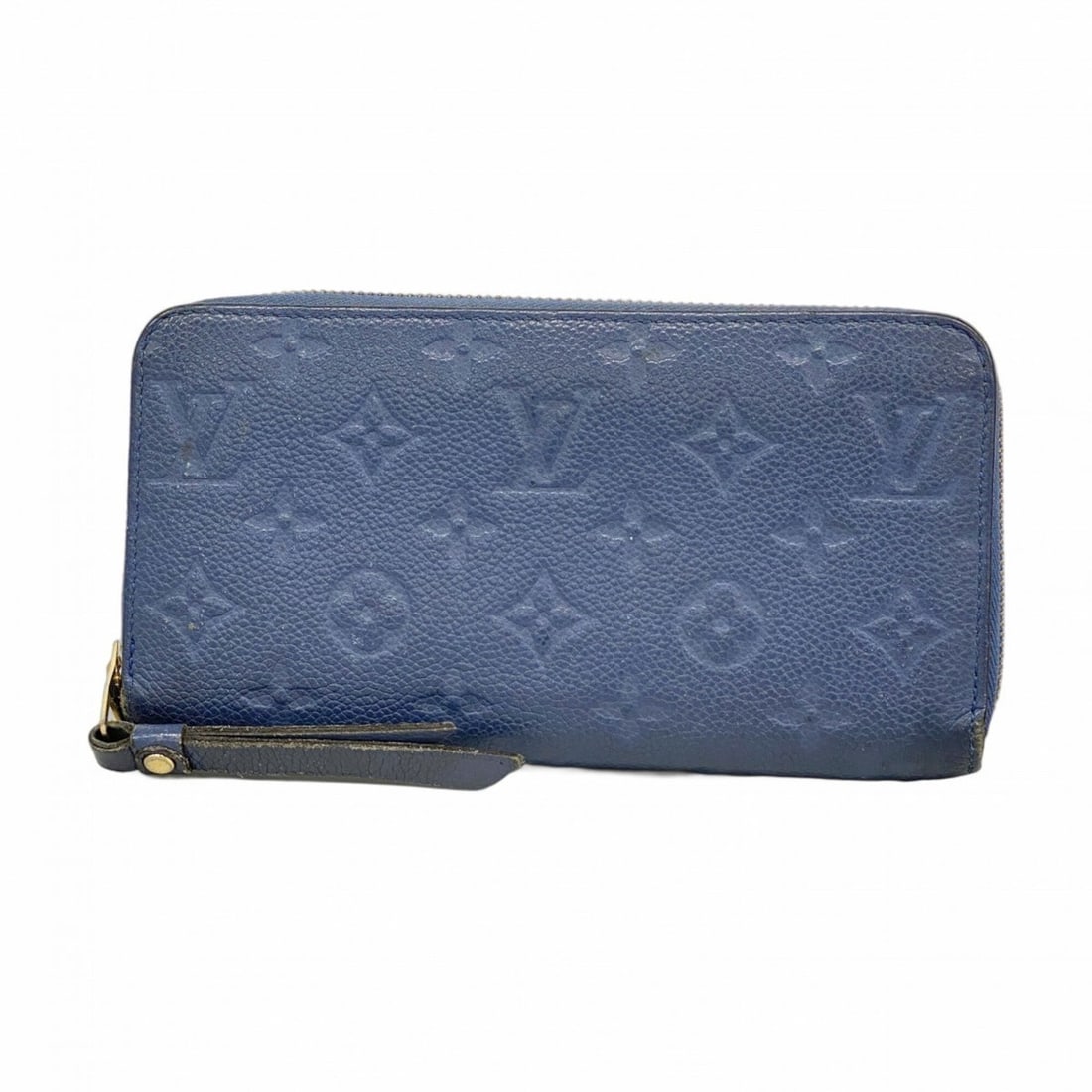 Louis Vuitton Monogram Empreinte Zippy Wallet M41857 (Denim Ankle style, women's) (1 of 13)