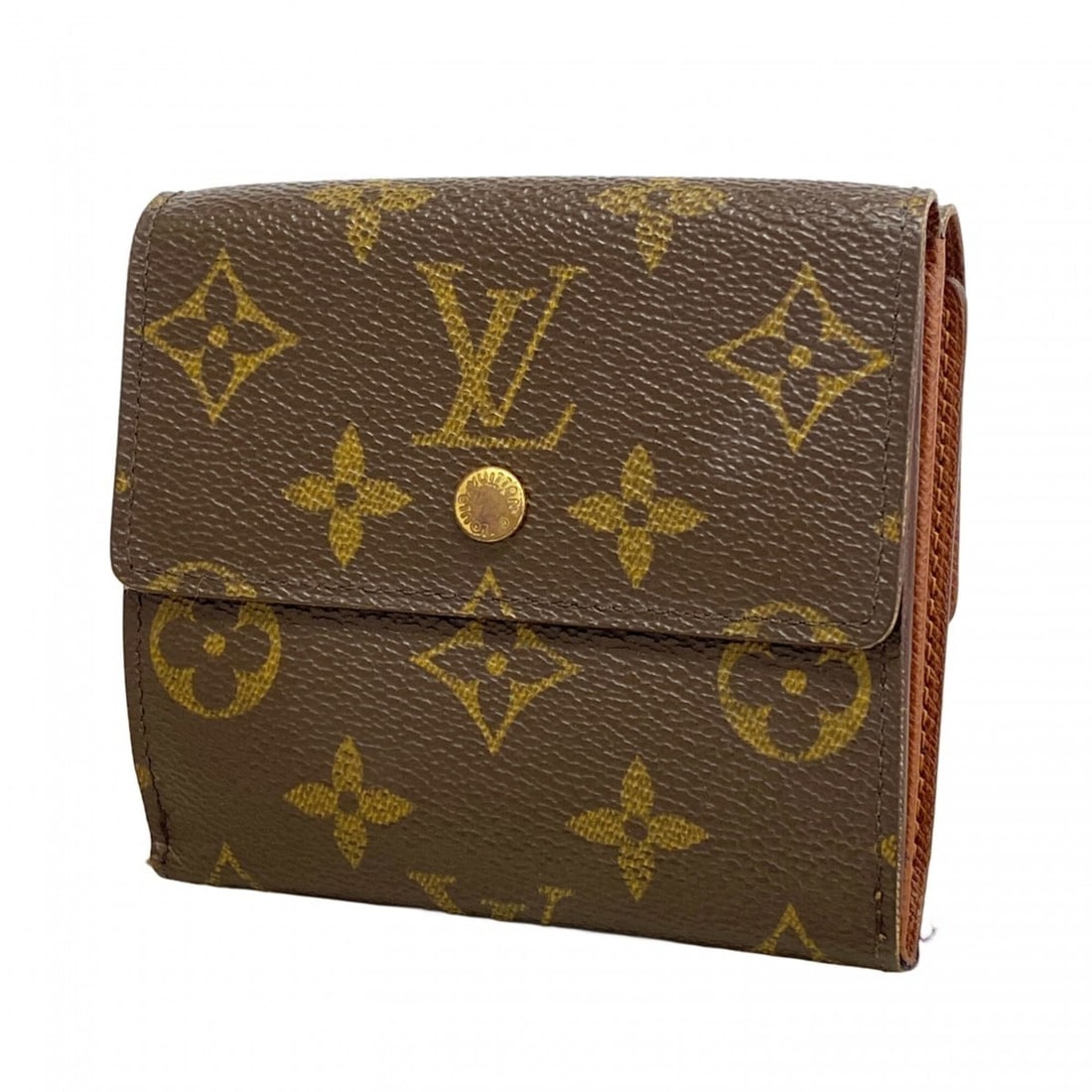 Louis Vuitton Tri-fold Wallet Monogram Portefeuille Elise M61654 Brown Women's: --- Catalog ---Category: SizeSize (HxWxD): 10cm x 11cm x 3.5cm / 3.93'' x 4.33'' x 1.37''Category: DesignType: Wallet (tri-fold)Color: BrownGender: WomenCategory: GeneralMPN: M61654Brand: Louis Vuitto