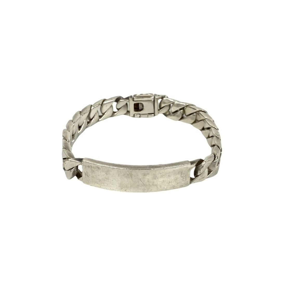 TIFFANY&Co. Tiffany ID Bracelet, Sterling Silver 925 Chain Bangle Accessory, 16812: --- Catalog ---Category: SizeLength: 20cm / 7.87''Category: DesignType: BangleColor: SilverGender: WomenMaterial: Silver 925Category: GeneralBrand: Tiffany--- Item List ---Section: ConditionRanking: R