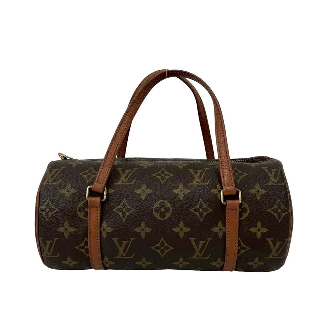 LOUIS VUITTON Vintage Papillon 26 Monogram Leather Handbag/Drum Bag, Brown, 94152: --- Catalog ---Category: SizeSize (HxWxD): 12.5cm x 26cm x 12.5cm / 4.92'' x 10.23'' x 4.92''Category: DesignType: HandbagColor: BrownGender: WomenMaterial: PVC , Leather Category: GeneralBrand: Louis
