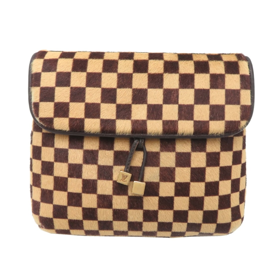 Louis Vuitton Gazelle Women's Shoulder Bag M92130 (Discontinued) - Strap Missing Calf Hair Ebene: --- Catalog ---Category: SizeSize (HxWxD): 13cm x 15cm x 4.5cm / 5.11'' x 5.9'' x 1.77''Category: DesignType: Shoulder bagColor: Brown, EbeneGender: WomenMaterial: Leather Leather/Fur Type: HarakoCate