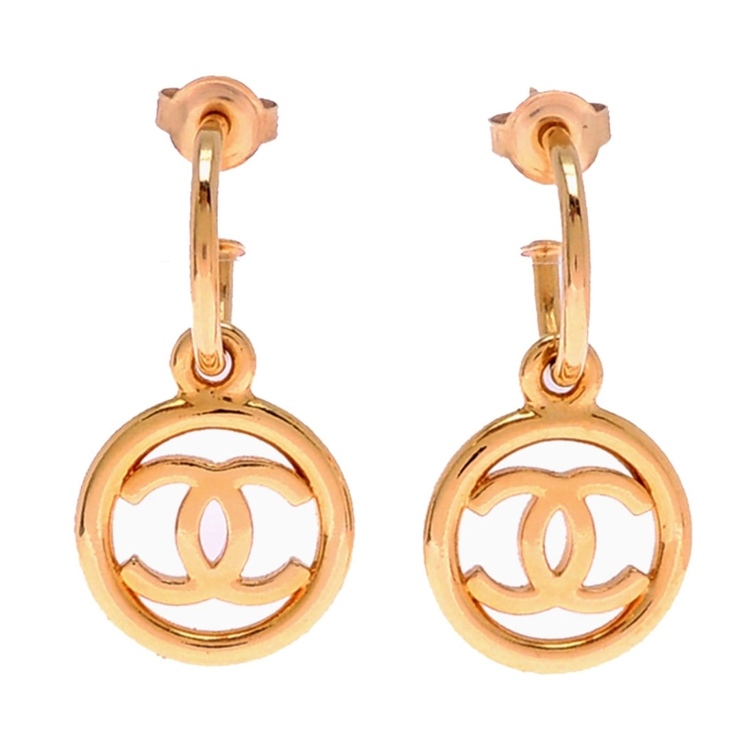 Chanel Coco Mark Women's Earrings GP: --- Catalog ---Category: SizeSize (HxWxD): 29.00mm x 15.00mm / 1.14'' x 0.59''Category: DesignType: Stud earringsGender: WomenMaterial: Gold platingCategory: GeneralBrand: Chanel--- Item List ---Secti