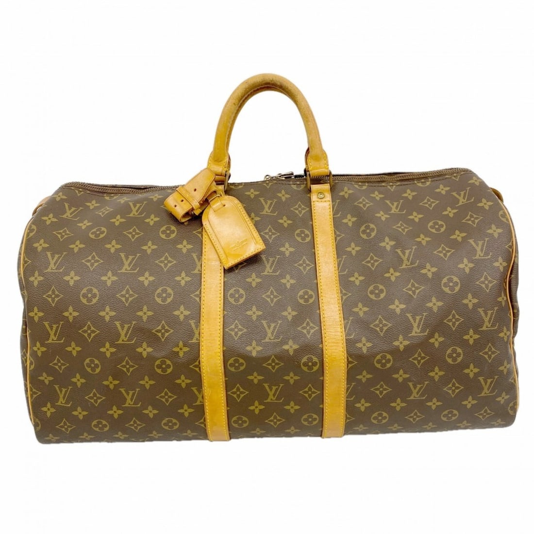 Louis Vuitton Bags - Boston Monogram Keepall 55 M41424 Brown Men's & Women's: --- Catalog ---Category: SizeSize (HxWxD): 30cm x 57cm x 25cm / 11.81'' x 22.44'' x 9.84''Category: DesignType: Boston bagColor: BrownGender: Men,WomenCategory: GeneralMPN: M41424Brand: Louis Vuitton-