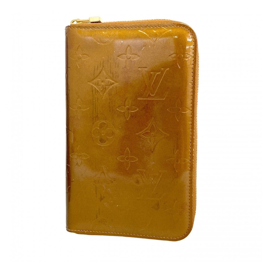 Louis Vuitton Vernis Eldridge Wallet M91127 Bronze Women's: --- Catalog ---Category: SizeSize (HxWxD): 11cm x 17cm x 2cm / 4.33'' x 6.69'' x 0.78''Category: DesignType: Wallet (bi-fold)Color: BronzeGender: WomenCategory: GeneralMPN: M91127Brand: Louis Vuitton-