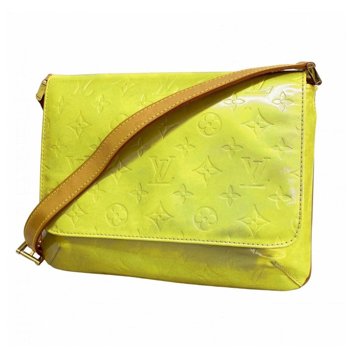 Louis Vuitton Vernis Thompson Street Shoulder Bag M91069 Grey Ladies: --- Catalog ---Category: SizeSize (HxWxD): 22cm x 28cm x 5cm / 8.66'' x 11.02'' x 1.96''Category: DesignType: Shoulder bagColor: GrisGender: WomenCategory: GeneralMPN: M91069Brand: Louis Vuitton--- It