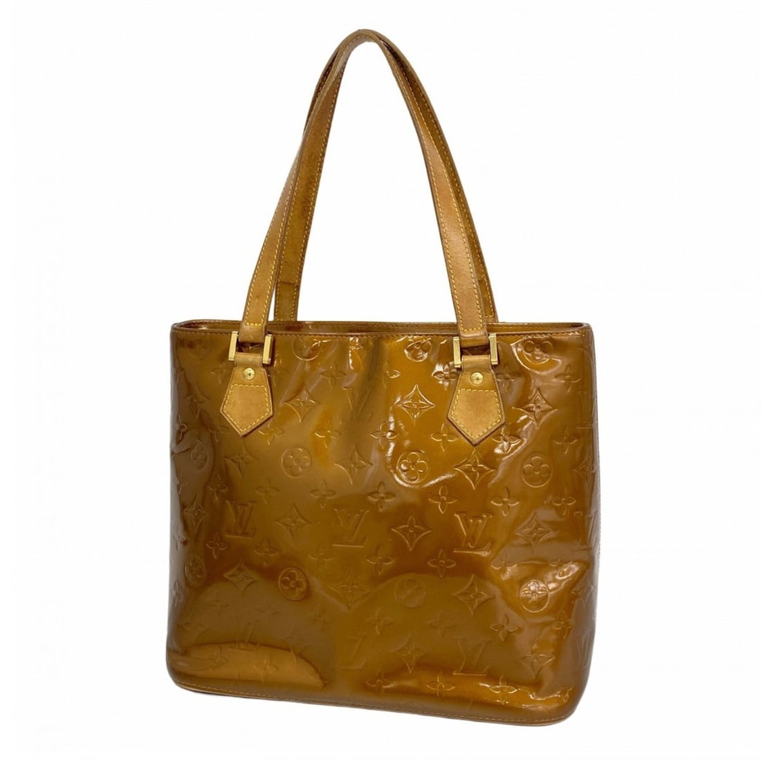 Louis Vuitton Vernis Houston Tote Bag M91122 Bronze (Women's): --- Catalog ---Category: SizeSize (HxWxD): 25.5cm x 29cm x 15cm / 10.03'' x 11.41'' x 5.9''Category: DesignType: Tote bagColor: BronzeGender: WomenCategory: GeneralMPN: M91122Brand: Louis Vuitton--- I
