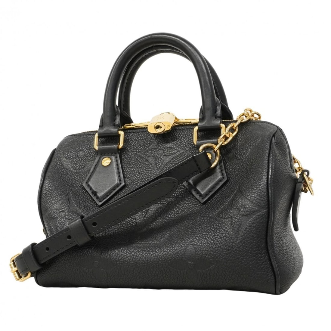 Louis Vuitton Monogram Empreinte Speedy Bandoulière 20 Handbag M58953 Noir (Black) 2-way bag for (1 of 9)