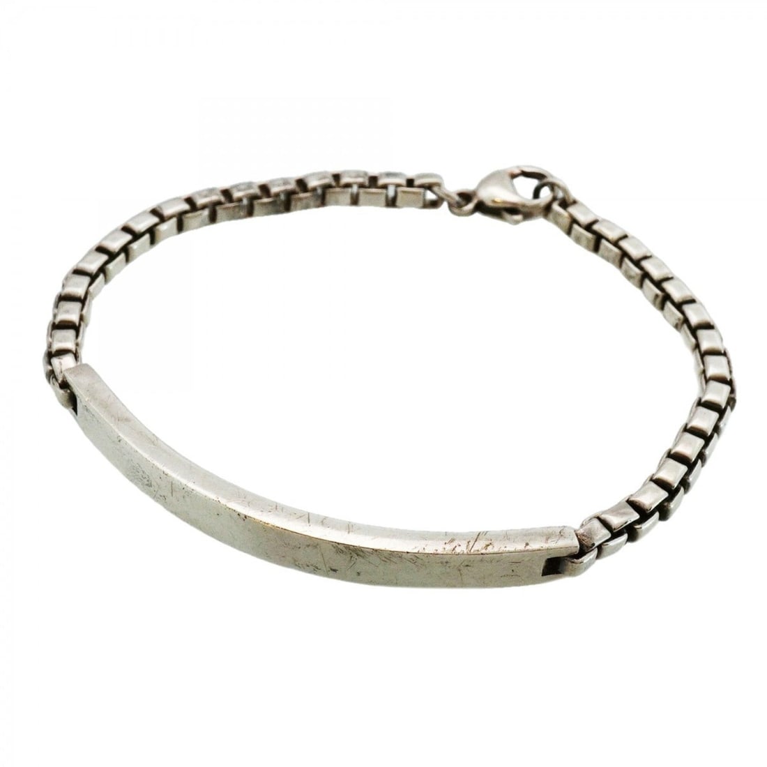 Tiffany & Co. Venetian Link Bracelet, Sterling Silver 925, for Men and Women: --- Catalog ---Category: SizeLength: 19cm / 7.48''Category: DesignType: Charm braceletGender: Men,WomenMaterial: Silver 925Category: GeneralBrand: Tiffany--- Item List ---Section: ConditionRanking: Ra