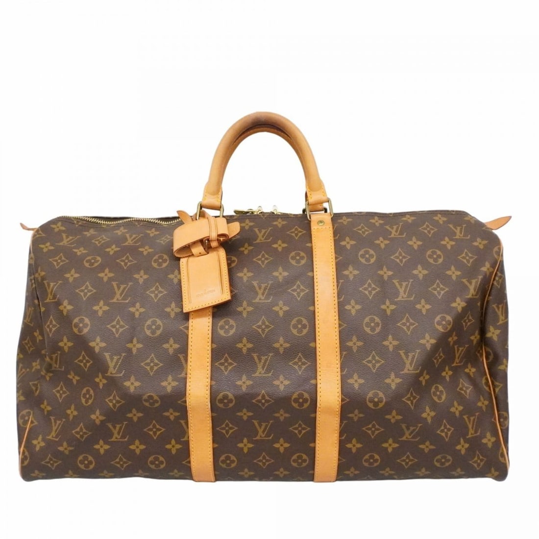 Louis Vuitton Bags - Boston Monogram Keepall 55 M41424 Brown Men's & Women's: --- Catalog ---Category: SizeSize (HxWxD): 29cm x 56cm x 25cm / 11.41'' x 22.04'' x 9.84''Category: DesignType: Boston bagColor: BrownGender: Men,WomenCategory: GeneralMPN: M41424Brand: Louis Vuitton-