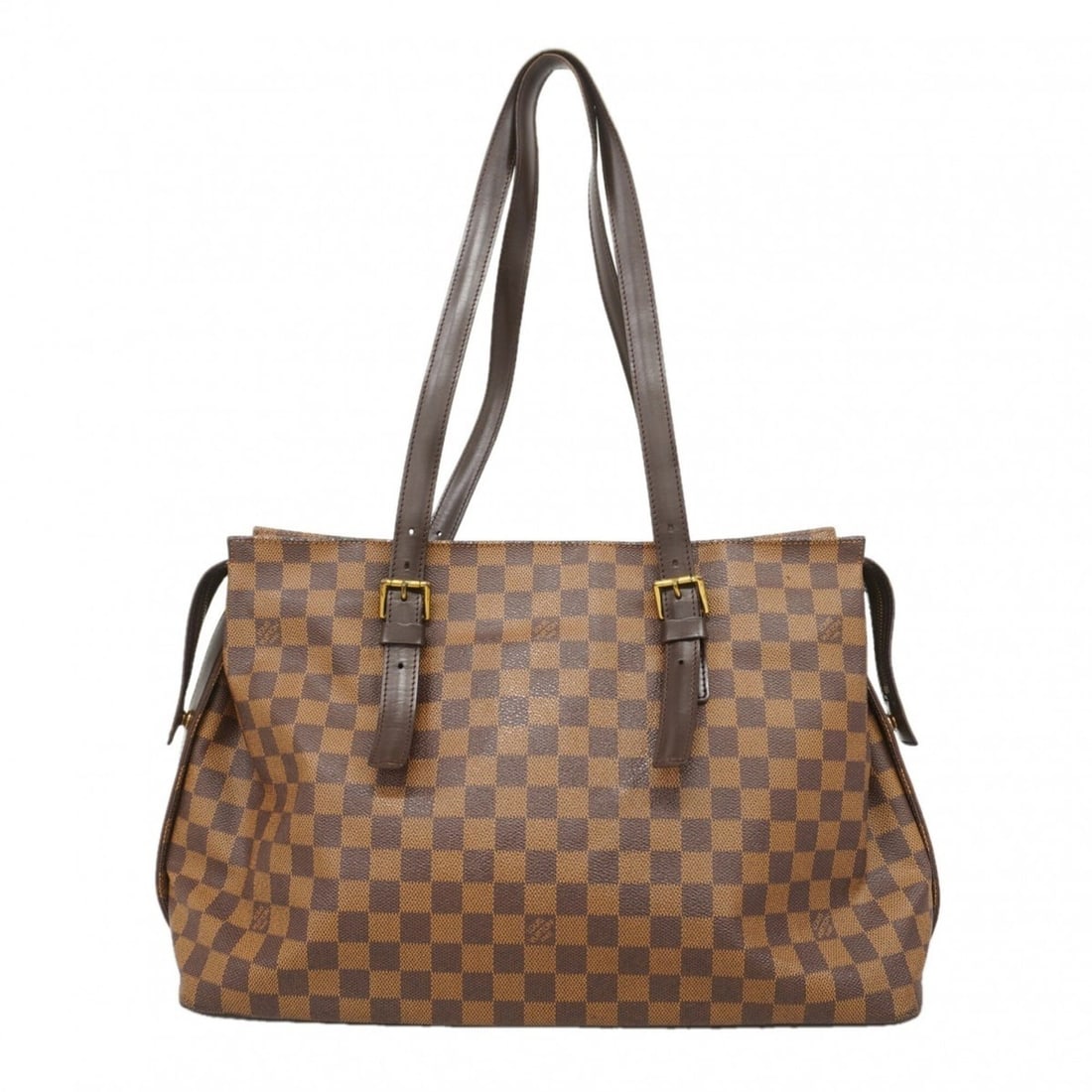 Louis Vuitton Damier Chelsea Tote Bag N51119 Ebene (Women's): --- Catalog ---Category: SizeSize (HxWxD): 28cm x 41cm x 15cm / 11.02'' x 16.14'' x 5.9''Category: DesignType: Tote bagColor: EbeneGender: WomenCategory: GeneralMPN: N51119Brand: Louis Vuitton--- Item