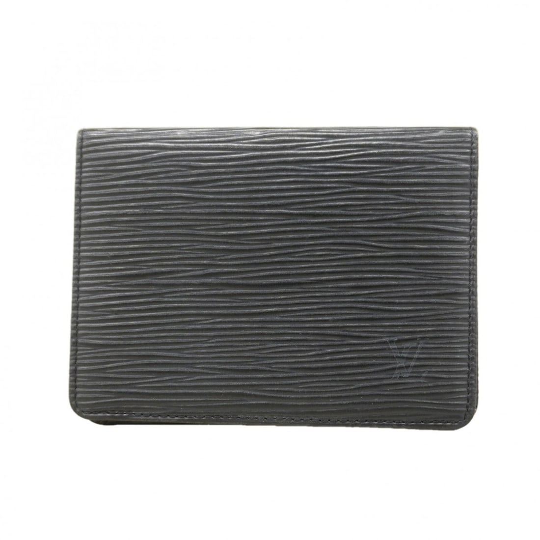 Louis Vuitton Business Card Holder/Card Case, Epi Leather, Porte 2 Cartes Vertical, M63202 Noir: --- Catalog ---Category: DesignType: Card caseColor: NoirGender: Men,WomenCategory: GeneralMPN: M63202Brand: Louis VuittonCategory: Physical PropertiesSize (HxWxD): 8.5cm x 11.5cm x 5mm / 3.34'' x 4.5