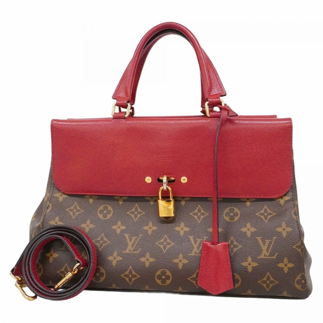 Louis Vuitton Monogram Venus Handbag M41738 Brown Cerise 2-way bag for women P2876216: --- Catalog ---Category: SizeSize (HxWxD): 23cm x 34cm x 12.5cm / 9.05'' x 13.38'' x 4.92''Category: DesignType: HandbagColor: Brown, CeriseGender: WomenCategory: GeneralMPN: M41738Brand: Louis