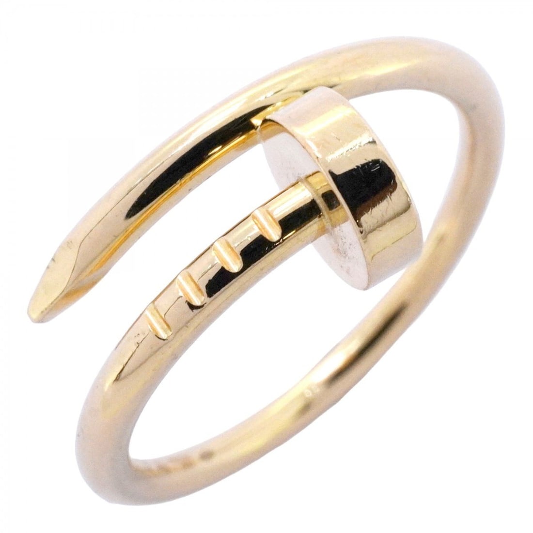 Cartier Juste un Clou Ring SM 18KYG Yellow Gold #48 Ladies (1 of 8)