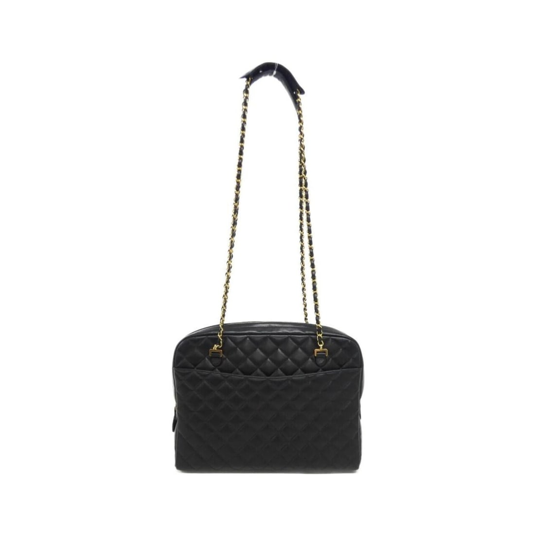 Chanel shoulder bag: --- Catalog ---Category: SizeSize (HxWxD): 25cm x 34.5cm x 8cm / 9.84'' x 13.58'' x 3.14''Category: DesignType: Shoulder bagColor: BlackGender: WomenMaterial: Leather Hardware Color: GoldLeather/Fur