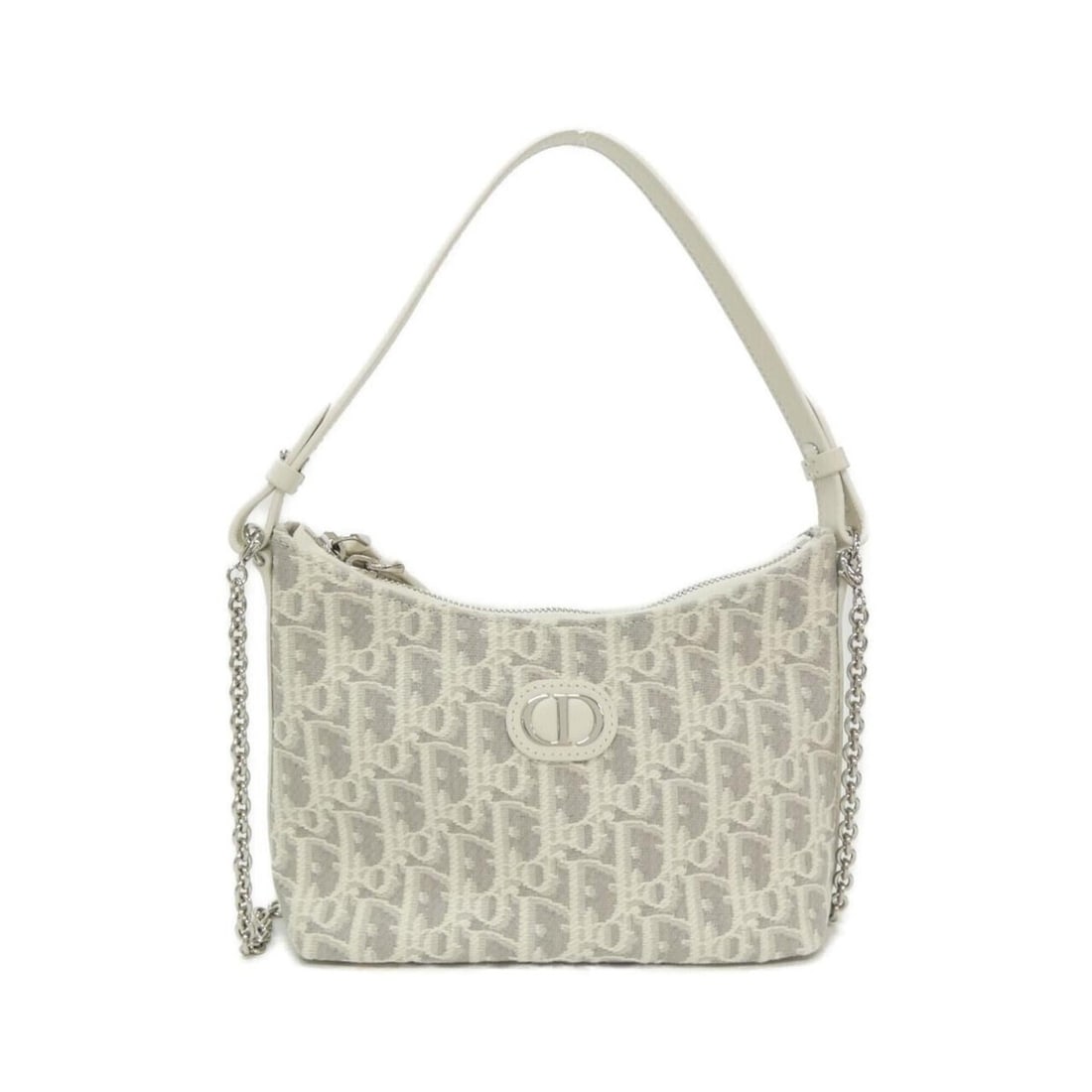 Christian Dior Oblique 30 Montaigne Diorin S4309PTZQ Shoulder Bag: --- Catalog ---Category: SizeSize (HxWxD): 17cm x 21cm x 7cm / 6.69'' x 8.26'' x 2.75''Category: DesignType: Shoulder bagColor: Gray, WhiteGender: WomenMaterial: Canvas , Leather Hardware Color: Silve