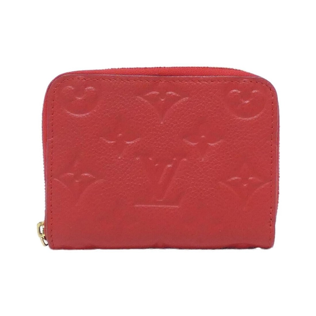 Louis Vuitton Monogram Empreinte Zippy Coin Purse M60740 Wallet/Coin Case: --- Catalog ---Category: SizeSize (HxWxD): 8cm x 11cm x 1.5cm / 3.14'' x 4.33'' x 0.59''Category: DesignType: Coin purse/coin caseColor: CeriseGender: WomenMaterial: Leather Leather/Fur Type: Calf lea