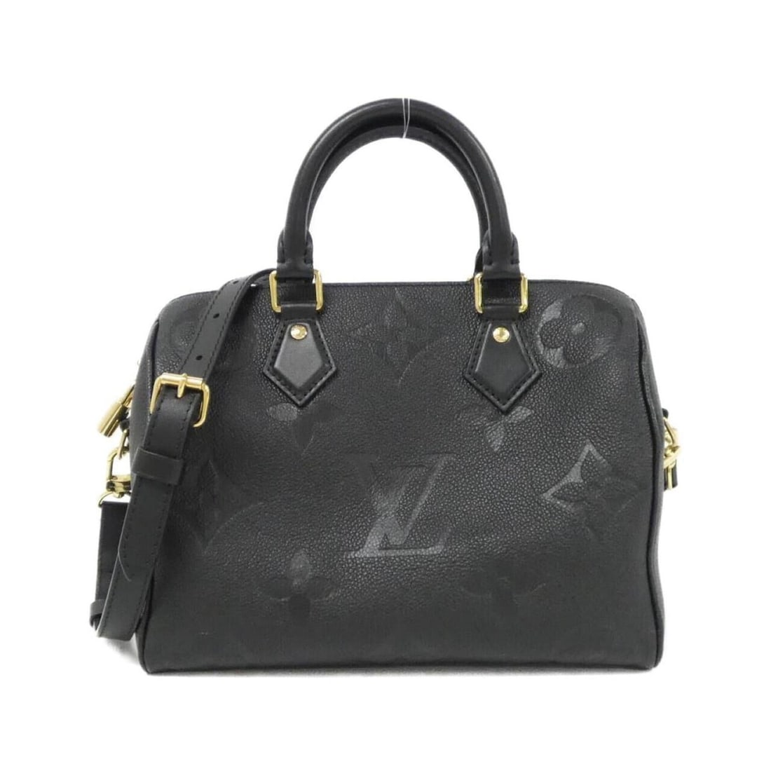 Louis Vuitton Monogram Empreinte Speedy Bandoulière 25cm M58951 Boston Bag: --- Catalog ---Category: SizeSize (HxWxD): 19cm x 25cm x 16cm / 7.48'' x 9.84'' x 6.29''Category: DesignType: Boston bagColor: BlackGender: WomenMaterial: Leather Hardware Color: GoldLeather/Fur Type: