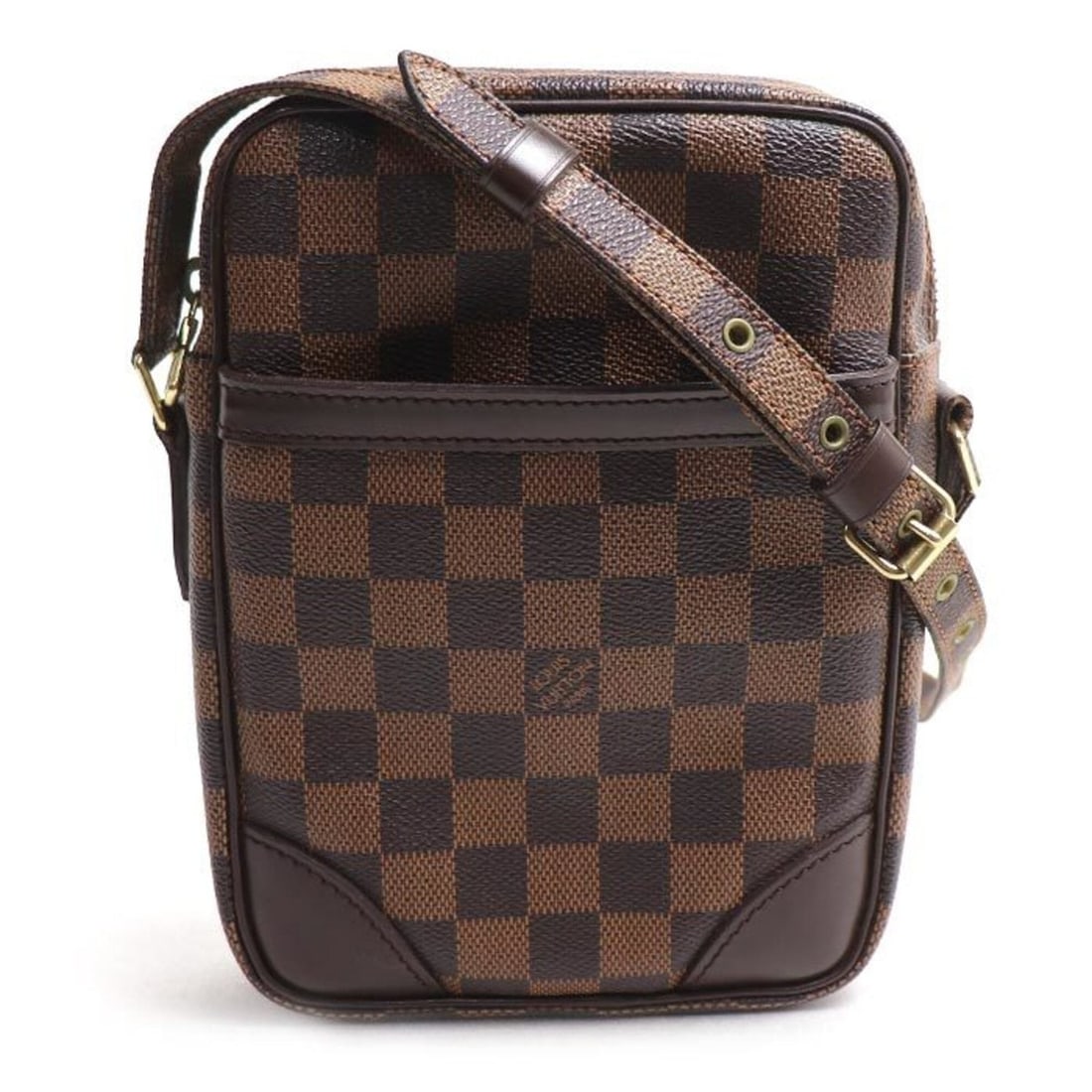 LOUIS VUITTON Louis Vuitton Danube Shoulder Bag Damier N48061 Special Order Men's Women's: --- Catalog ---Category: SizeSize (HxWxD): 22cm x 16cm x 5cm / 8.66'' x 6.29'' x 1.96''Category: DesignType: Shoulder bagGender: Men,WomenMaterial: Damier Canvas Hardware Color: GoldCategory: GeneralM