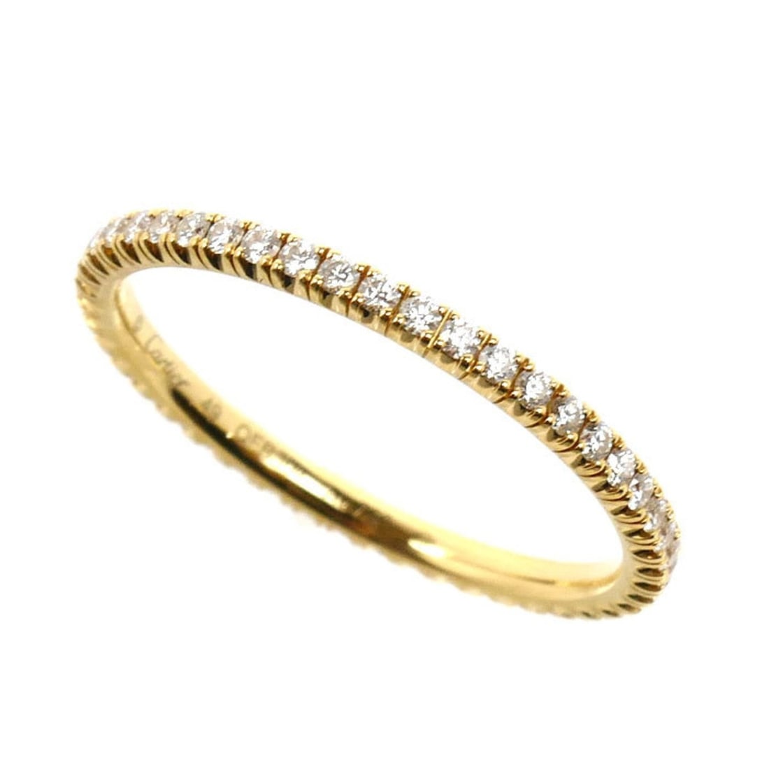 CARTIER Cartier 18K Yellow Gold Etincelle de Full Eternity Ring B4212049 Diamond 49 1.2g Women's: --- Catalog ---Category: SizeUS Size: 5Brand Size: 49Category: DesignType: Band ringStone: DiamondGender: WomenMaterial: Yellow gold (18K)Category: GeneralMPN: B4212049Brand: CartierCountry of Origin: