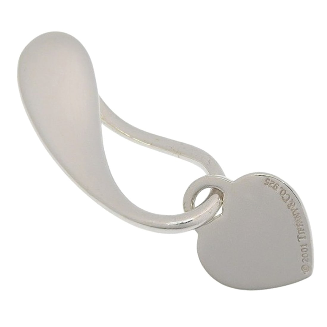 Tiffany & Co. Heart Tag Keychain/Keyring, Sterling Silver 925, Unisex (1 of 10)