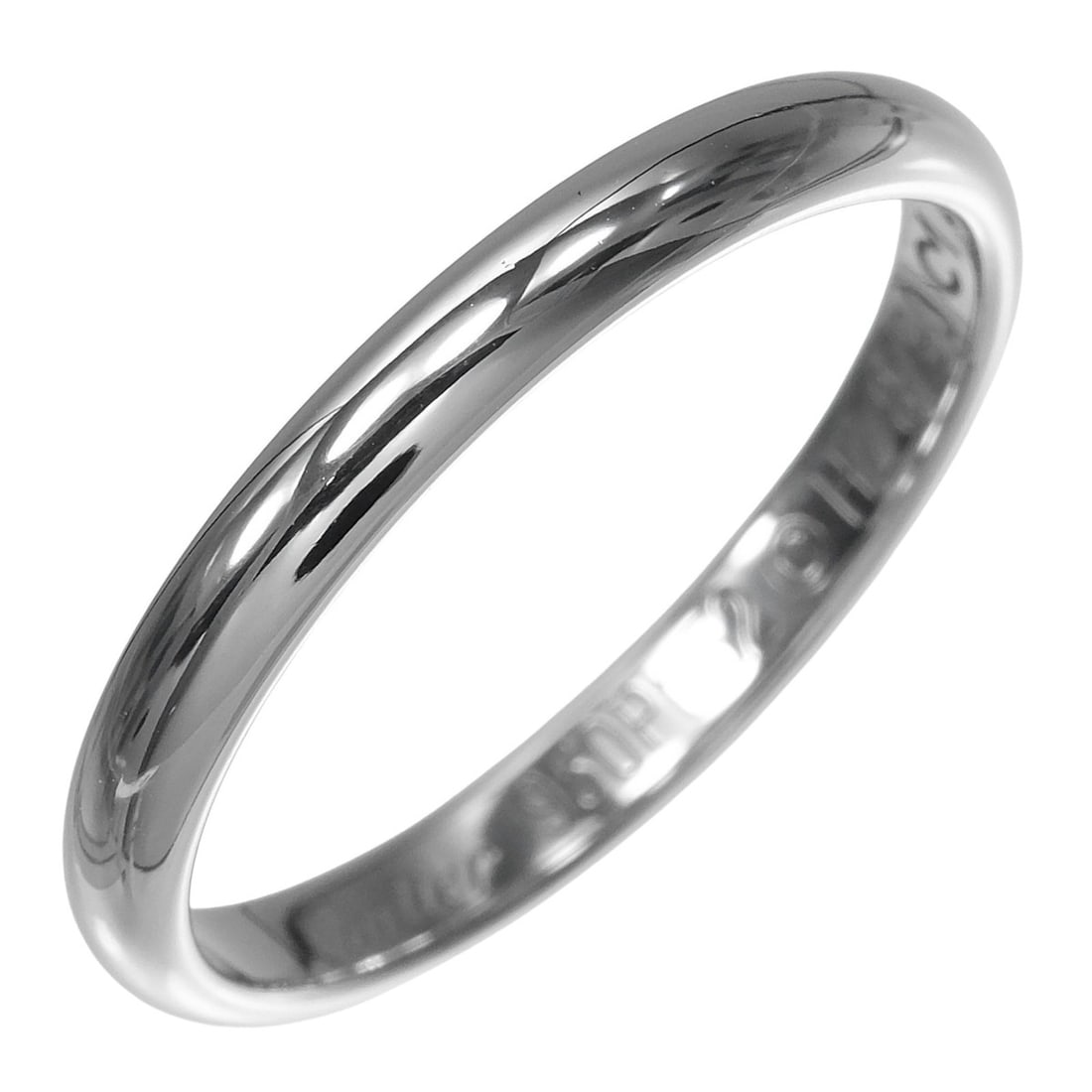 Cartier 1895 Wedding Ring, Size 11.5, 2.4mm diameter, Pt950 Platinum, approx. 3.12g.: --- Catalog ---Category: SizeUS Size: 6.5Brand Size: 52Category: DesignType: Band ringGender: WomenMaterial: Platinum 950Category: GeneralBrand: Cartier--- Item List ---Section: ConditionRanking: Rank