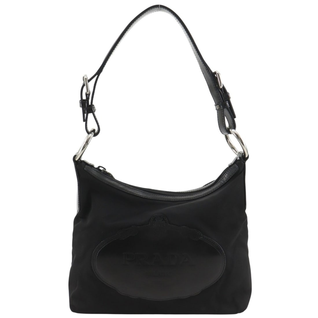 Prada PRADA Shoulder Bag BR3212 Nylon NERO Black A5 Women's (1 of 19)