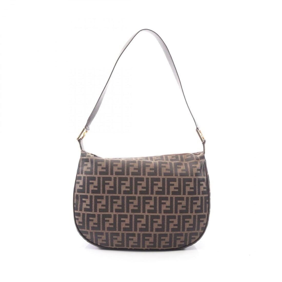 Fendi Zucca Shoulder Bag, Handbag, Nylon Leather, Women's, Brown: --- Catalog ---Category: SizeSize (HxWxD): 26cm x 30cm x 10cm / 10.23'' x 11.81'' x 3.93''Category: DesignType: Handbag, Shoulder bagColor: BrownGender: WomenMaterial: Nylon , Leather Category: Genera