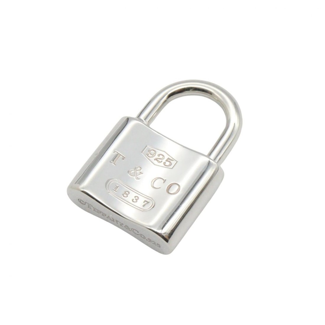 Tiffany & Co. Lock Top Pendant Top, Sterling Silver 925, Tone, for Men and Women: --- Catalog ---Category: SizePendant Size: 21mm x 14mm / 0.82'' x 0.55''Category: DesignGender: Men,WomenPendant Type: PendantNecklace Type: PendantColor (Pendant): SilverMaterial (Pendant): Silver 92