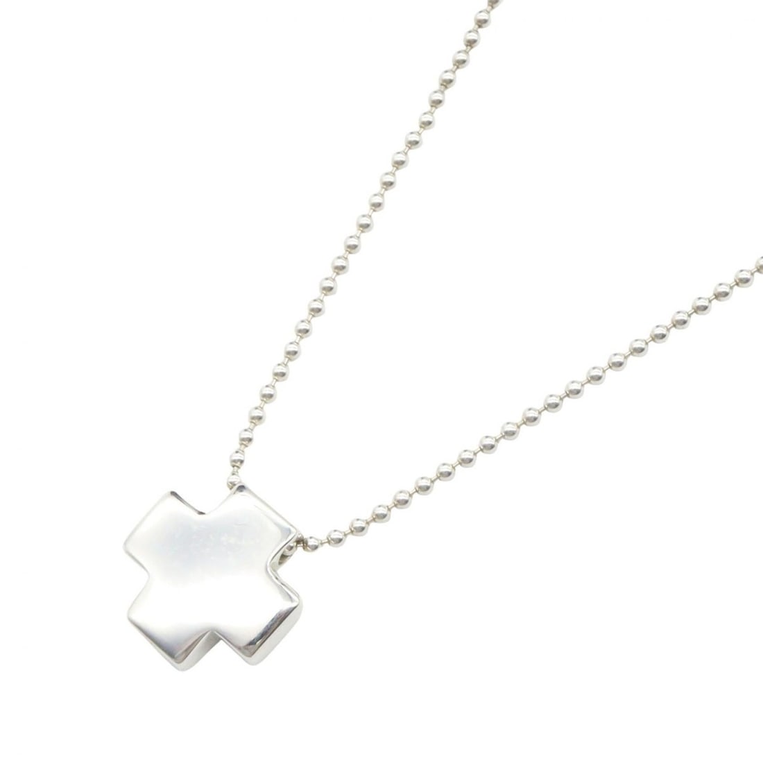 Tiffany & Co. Roman Cross Necklace, Sterling Silver 925, Women's Jewelry, Tone: --- Catalog ---Category: SizePendant Size: 16mm x 16mm / 0.62'' x 0.62''Neck Circumference: 40 cm / 15.74''Category: DesignColor: SilverGender: WomenMaterial: Silver 925Necklace Type: NecklaceCategory
