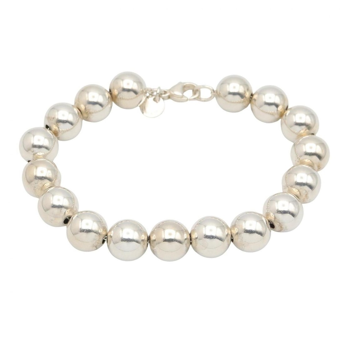 Tiffany & Co. Hardware Ball Bracelet - Sterling Silver 925 Tone Accessory Men's Women's: --- Catalog ---Category: SizeLength: 16cm / 6.29''Category: DesignType: Charm braceletColor: SilverGender: Men,WomenMaterial: Silver 925Category: GeneralBrand: Tiffany--- Item List ---Section: Conditi