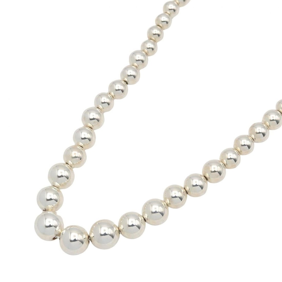 Tiffany & Co. Hardware Ball Necklace, Sterling Silver 925, Tone, for Men and Women: --- Catalog ---Category: SizePendant Size: 11mm x 11mm / 0.43'' x 0.43''Neck Circumference: 40.5 cm / 15.94''Category: DesignColor: SilverGender: Men,WomenMaterial: Silver 925Necklace Type: NecklaceCa