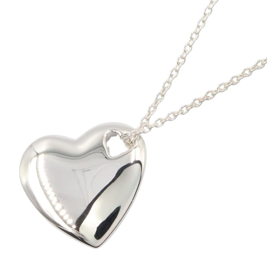 Tiffany & Co. Heart in Necklace, Sterling Silver 925, Women's Jewelry, Tone (1 of 6)