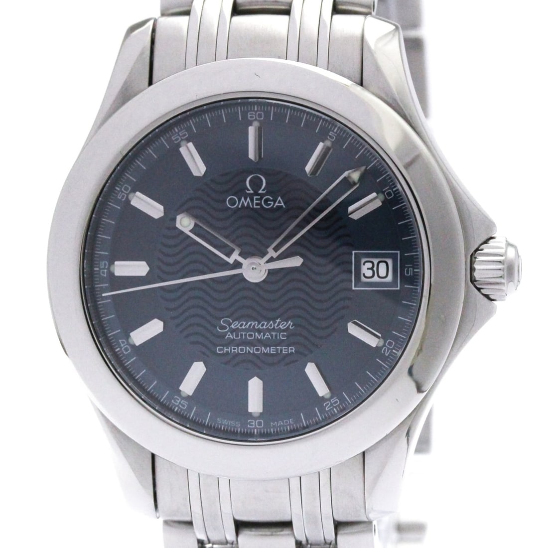 OMEGA Seamaster 120M Chronometer Automatic Mens Watch 2501.81 Polished: --- Catalog ---Category: SizeCase Diameter: 36mm / 1.42''Category: DesignType: WristwatchStyle: SportGender: MenColor (Dial): BlueMaterial (Band): Stainless steelMaterial (Case): Stainless steelCatego