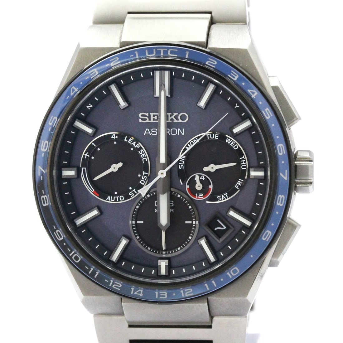SEIKO Astron Solar GPS Radio Waves Titanium Mens Watch SBXC109(5X53-0BR0) (1 of 17)