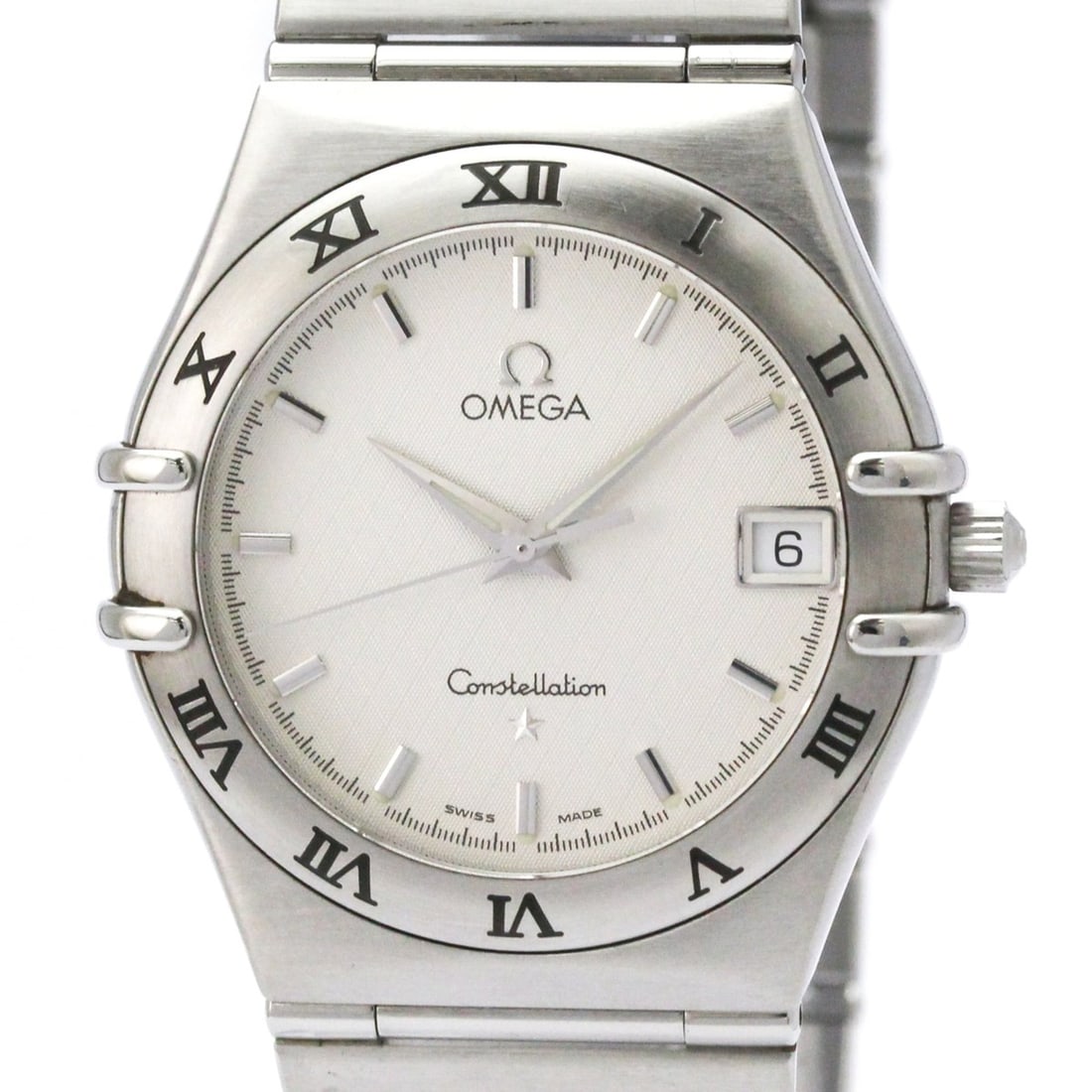 OMEGA Constellation Stainless Steel Quartz Mens Watch 1512.30 Polished: --- Catalog ---Category: SizeCase Diameter: 33mm / 1.3''Category: DesignType: WristwatchStyle: Dress/FormalGender: MenColor (Dial): SilverMaterial (Band): Stainless steelMaterial (Case): Stainless ste