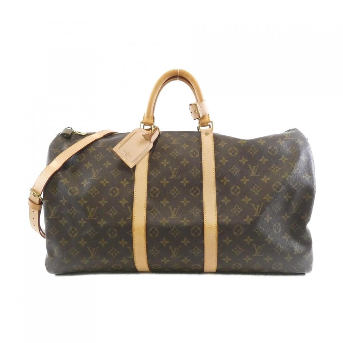 Louis Vuitton Monogram Keepall Bandoulière 55cm M41414 Boston Bag: --- Catalog ---Category: SizeSize (HxWxD): 31cm x 55cm x 24cm / 12.2'' x 21.65'' x 9.44''Category: DesignType: Boston bagColor: Marron, MonogramGender: Women,MenMaterial: Coated canvas Category: