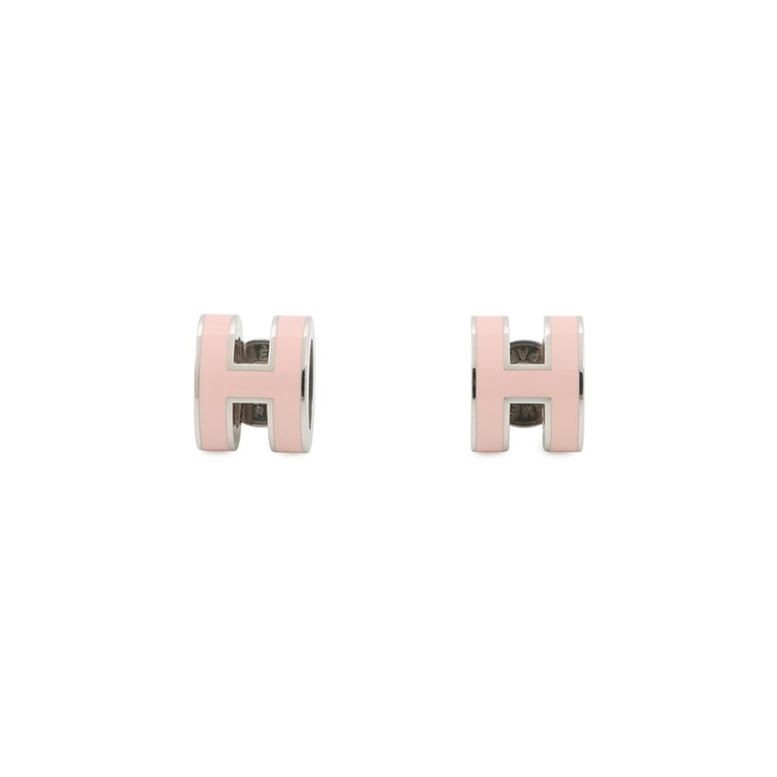 Hermes Mini Pop H Earrings, Pink, Motif, HERMES H, Hermes,: --- Catalog ---Category: SizeSize (HxWxD): 9.00mm x 7.00mm / 0.35'' x 0.28''Category: DesignType: Stud earringsColor: PinkGender: WomenMaterial: Lacquer, MetalCategory: GeneralLine: Pop HBrand: Hermes