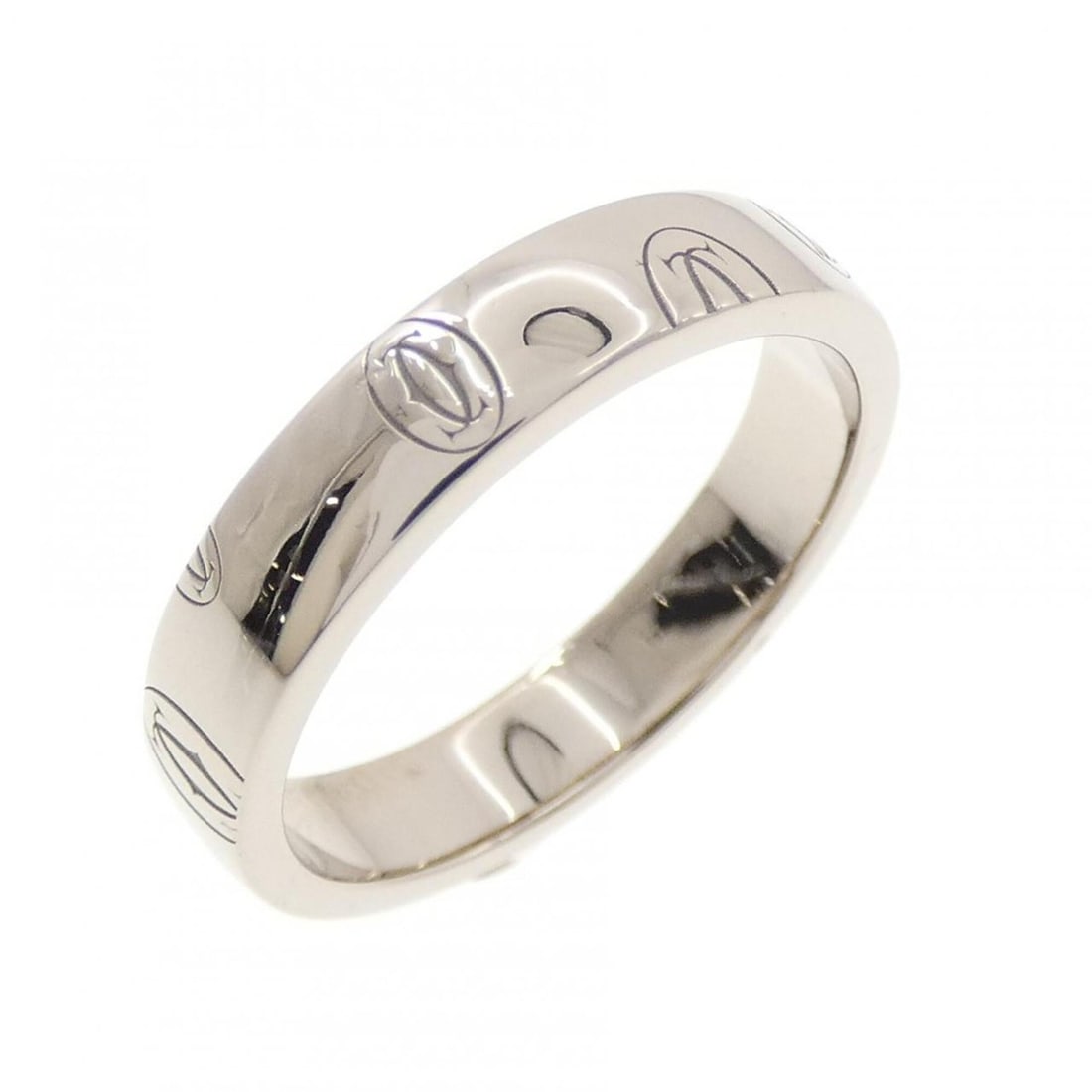 Cartier Happy Birthday Ring: --- Catalog ---Category: SizeUS Size: 6Brand Size: 51Category: DesignType: Band ringGender: WomenMaterial: White gold (18K)Category: GeneralMPN: B4050900Brand: Cartier--- Item List ---Section: Conditi
