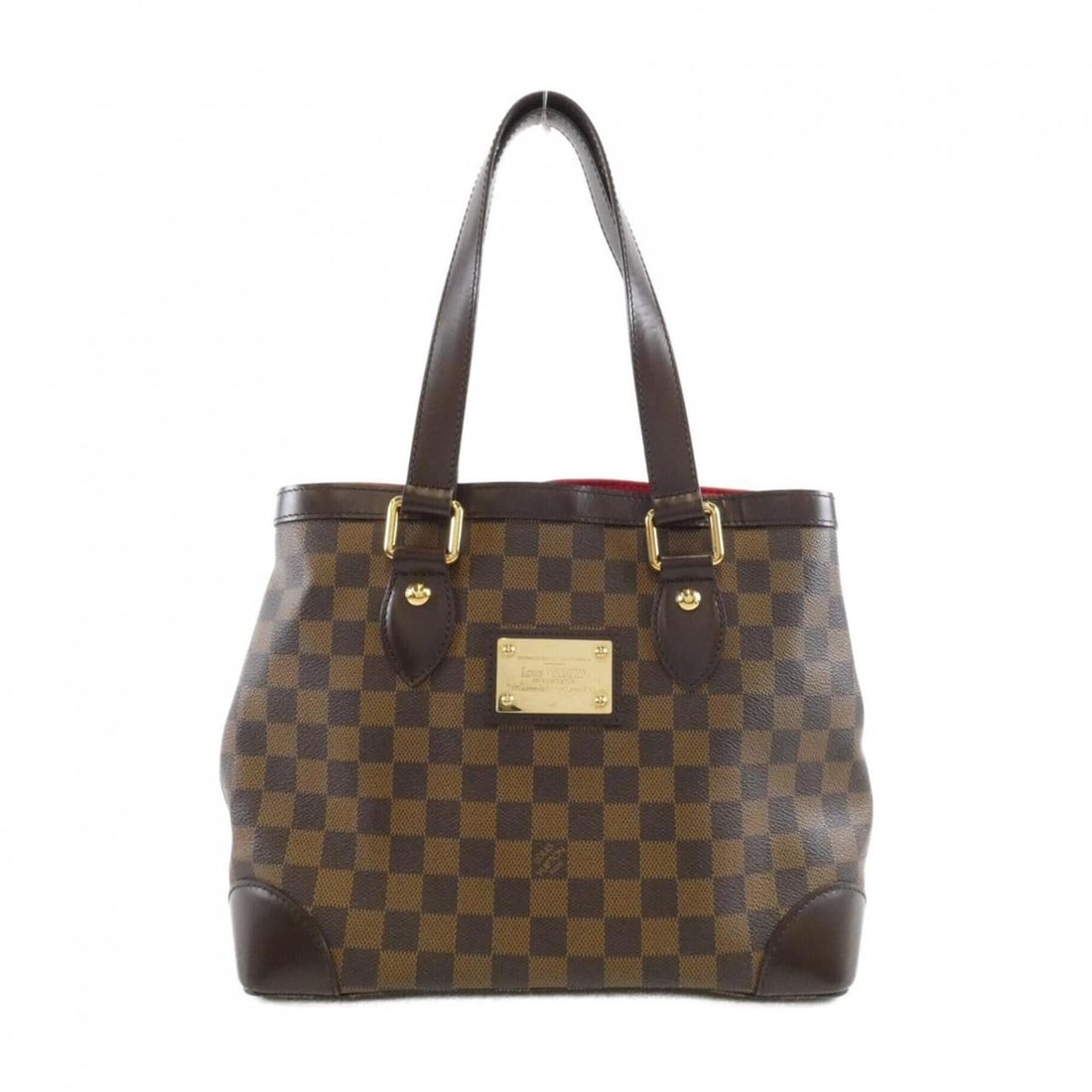 Louis Vuitton Damier Hampstead PM N51205 Handbag: --- Catalog ---Category: SizeSize (HxWxD): 24cm x 28cm x 18cm / 9.44'' x 11.02'' x 7.08''Category: DesignType: HandbagColor: EbeneGender: WomenMaterial: Coated canvas Hardware Color: GoldCategory: